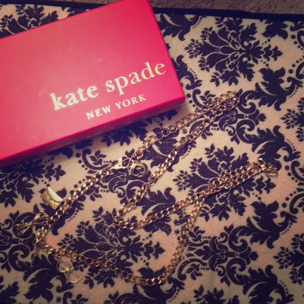 ——SOLD—-Gold Kate Spade Belt